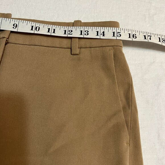 J.Crew Women’s Size 4 Camel/Tan Dress Pants – Slim/Ankle Crop - Picture 6 of 8